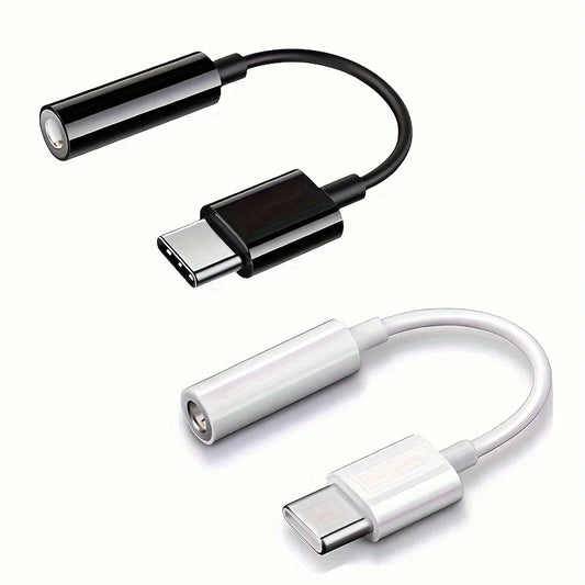 Adaptador auxiliar tipo ''C'' Para iPhone o android.